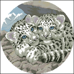  Dimensions 00345 - Snow leopards cubs (480x480, 312Kb)