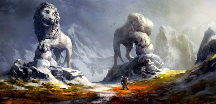 Landscape-Gerard-Miley-Guardian-Lions (700x338, 106Kb)