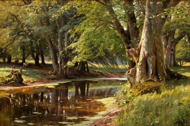 risovannye-peder-mork-monsted-derevya-le-707071 (650x430, 408Kb)