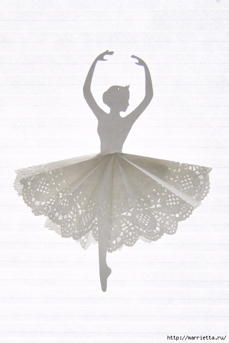 Балеринки из бумаги и салфеток (8) (466x700, 207Kb)