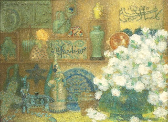     (Nature morte aux ceramiques islamiques) (656x474, 427Kb)