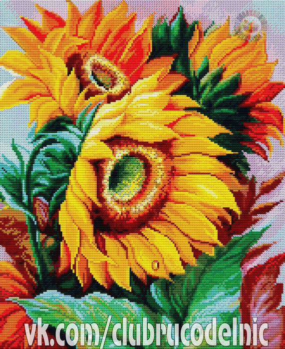Цветы солнца (571x700, 843Kb)
