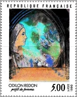 YtFR 2635, Odilon-Redon----quot-Profile-of-Women-quot- (249x315, 50Kb)