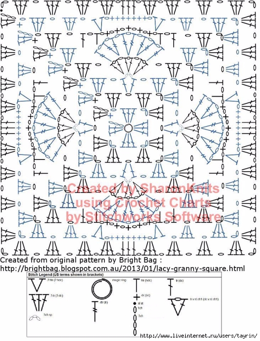 00acb96099a9c7cf6f1b785cd680a223--crochet-squares-crochet-motifs 2 (533x700, 345Kb)