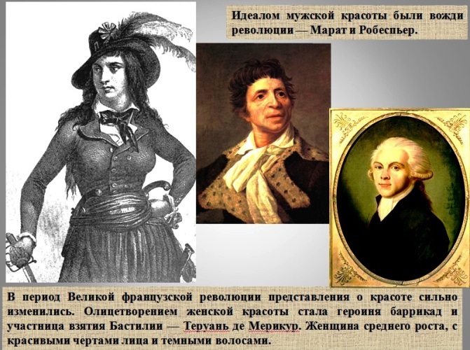 Как отразились идеи французской революции в новых символах эпохи в одежде в календаре проект