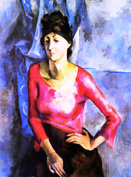 21 Александр Осмёркин «Портрет Е.Т.Барковой» 1921 г. (520x700, 540Kb)