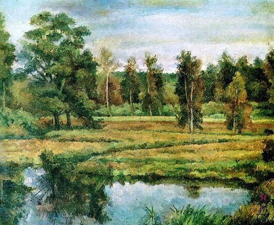 25 Болото. Осень. 1925. (550x451, 320Kb)