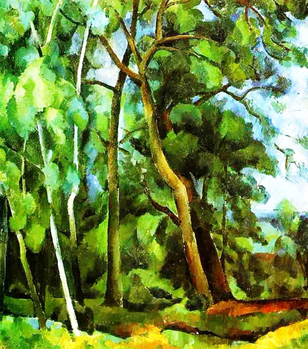 29 Александр Осмёркин «Лес в Кунцеве» (617x700, 620Kb)
