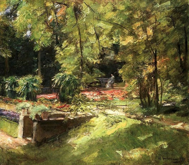 + The Flowers Terraces in the Wannsee Garden at Southwest.  c.1919 (656x574, 496Kb)