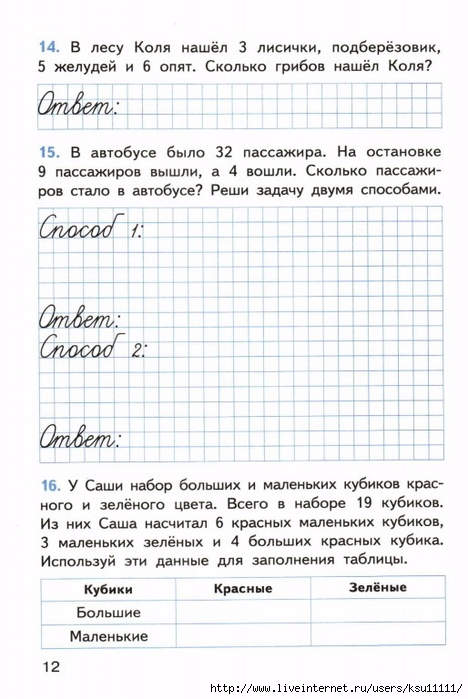 Презентация итоговая контрольная работа по математике 2 класс