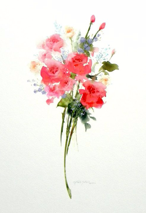 Sweetheart Bouquet (477x700, 209Kb)