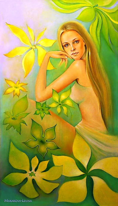 4 Еlena Makarova-Levina Lady Summer (401x700, 327Kb)