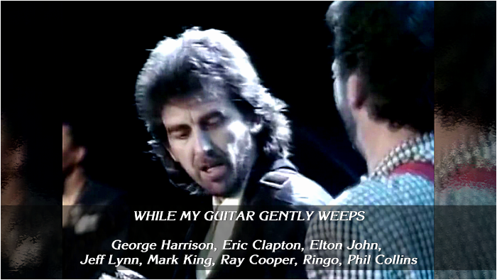 George Harrison and Eric Clapton While My Guitar Gently Weeps  (1) (700x394, 321Kb)