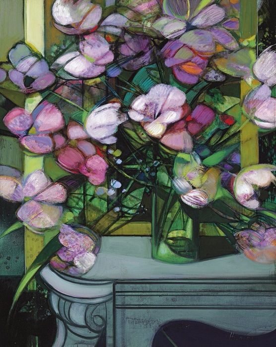     (Jeux de fleurs sur la cheminee) (556x700, 494Kb)