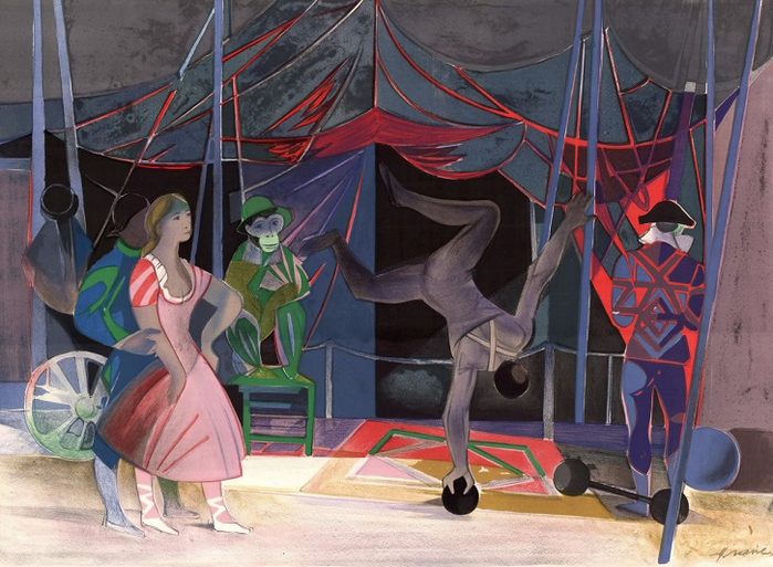 Le cirque, Les jongleur (700x513, 423Kb)