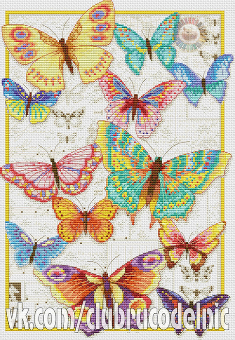 Butterfly Beauty (484x700, 650Kb)