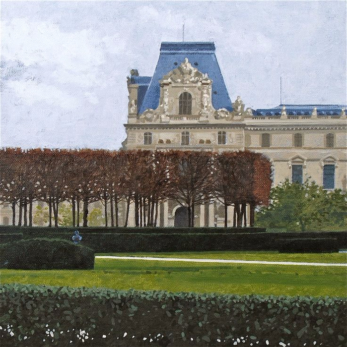The Louvre, Paris. (699x700, 552Kb)