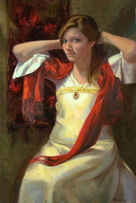 Michelle Murray 1962 - American Figurative painter - Tutt'Art@ (10) (468x700, 344Kb)