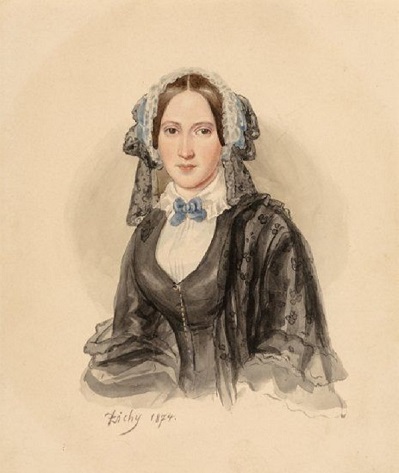 Portrait of Gizella Koneisky , 1874 (399x473, 52Kb)