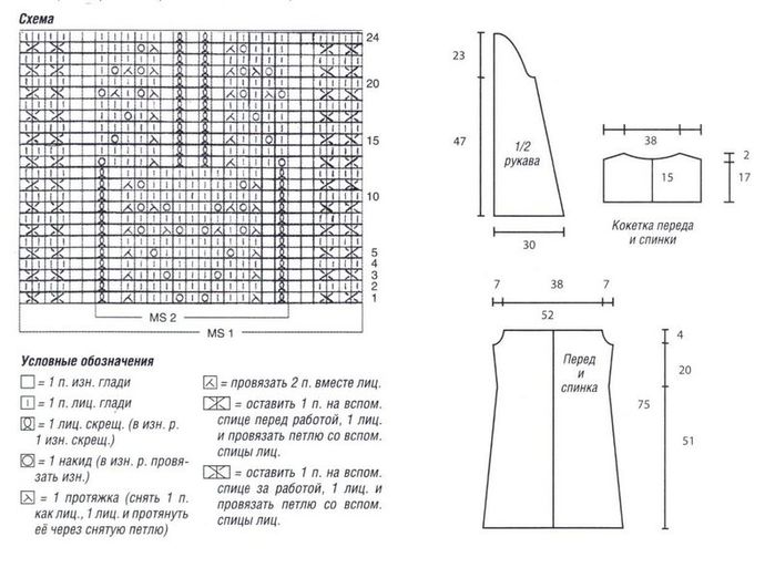 Кардиган косами спицами схемы и описание