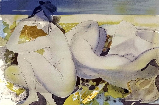 + Femmes, Saint-Trop' Blues-lithographie (653x434, 248Kb)