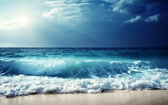 Ocean-Sea-Beach-Wave-Clouds-Blue-Sky-Sand (700x437, 73Kb)