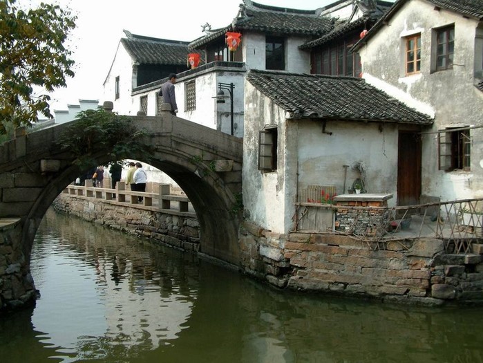 Китайская Венеция   городок Чжоучжуан
