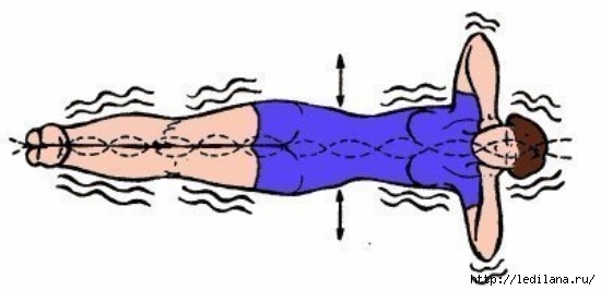 Упражнение К. Ниши «Золотая рыбка» для позвоночника (550x267, 58Kb)