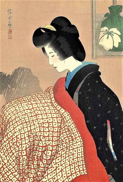   (Yuki no yoru (Snowy night))    1925,  38  25.6,    (475x700, 170Kb)