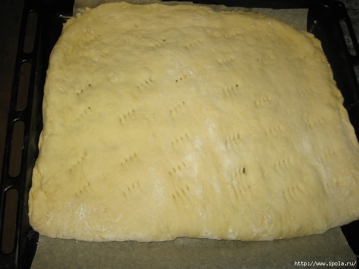Пирог с капустой в духовке из дрожжевого теста пошаговый рецепт с фото
