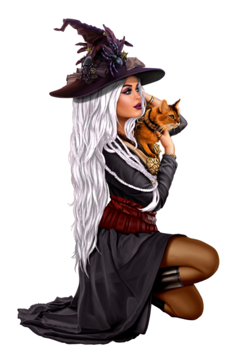 Witchandcat4 (462x700, 250Kb)