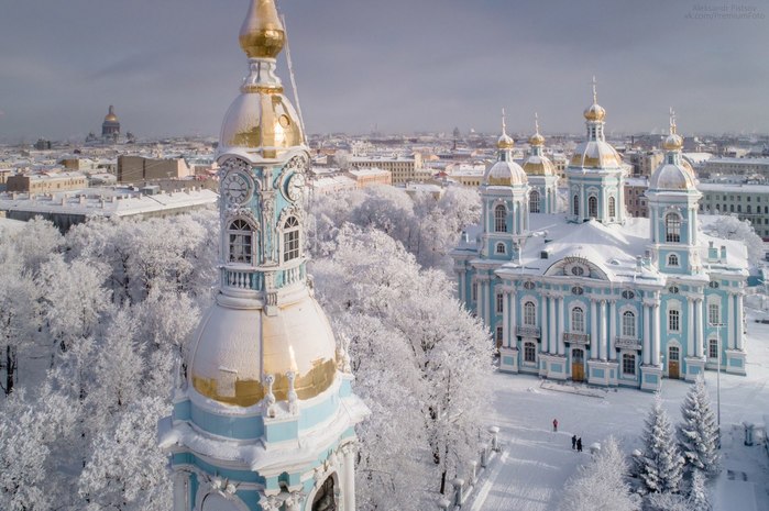 Никольский собор купола Петербург