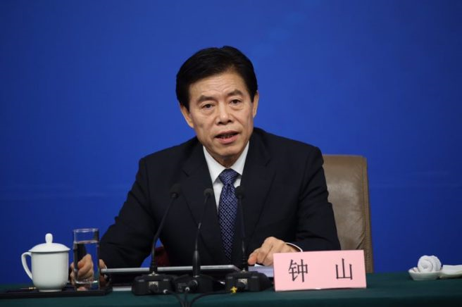 Commerce Minister Zhong Shan (656x436, 228Kb)