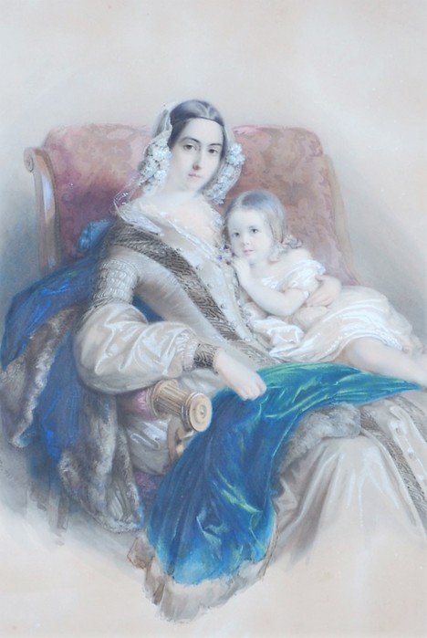 Leonilla-mit-Tochter-Antoinette-Johann-S.Otto_ (468x700, 59Kb)
