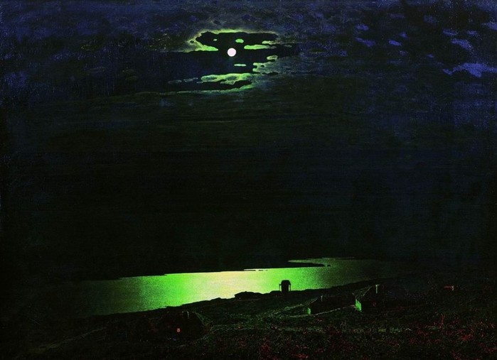 Архип Куинджи и его невероятные лунные ночи на картинах