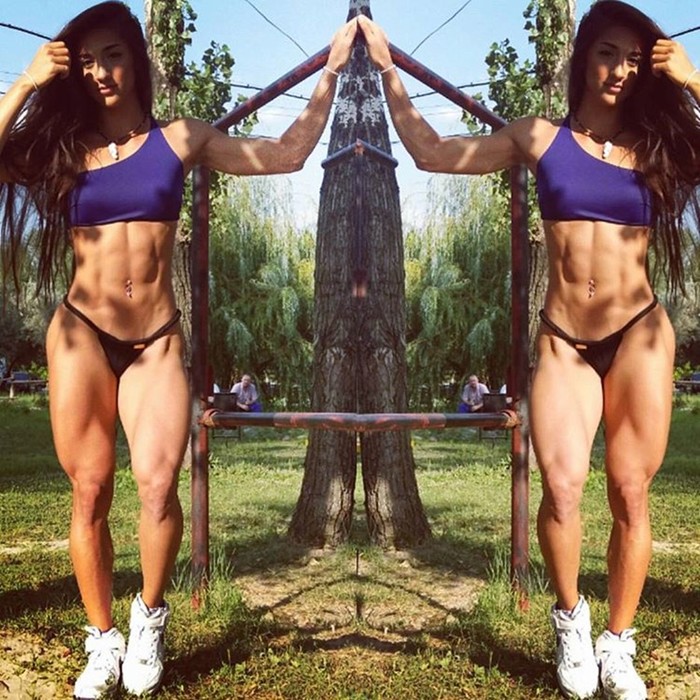 «Мисс железный зад»: горячая фитнес модель из Украины покорила Instagram