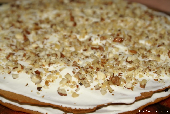 Медовый торт с орехами и черносливом (13) (655x438, 183Kb)