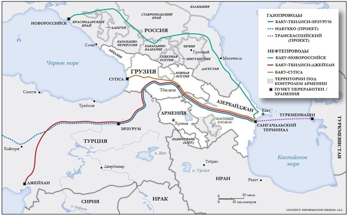 Карта иран грузия