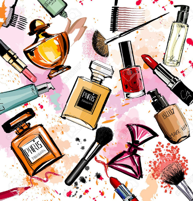 46780003-watercolor-cosmetics-and-perfumes-collection-vector-illustration (671x700, 625Kb)