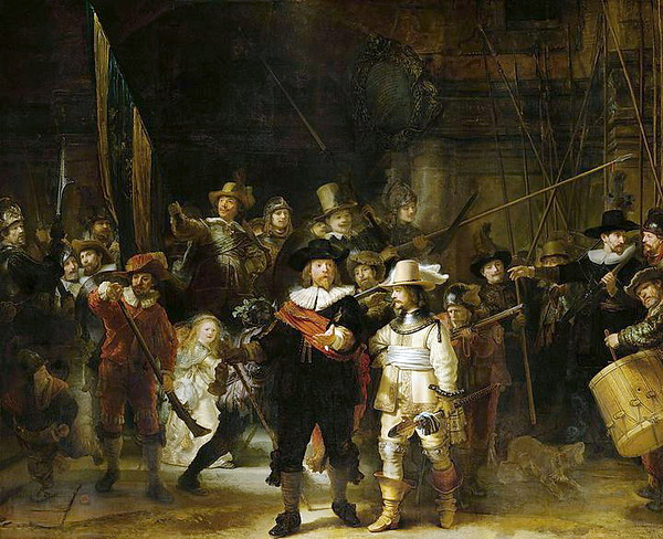The_Nightwatch_by_Rembrandt (600x488, 342Kb)