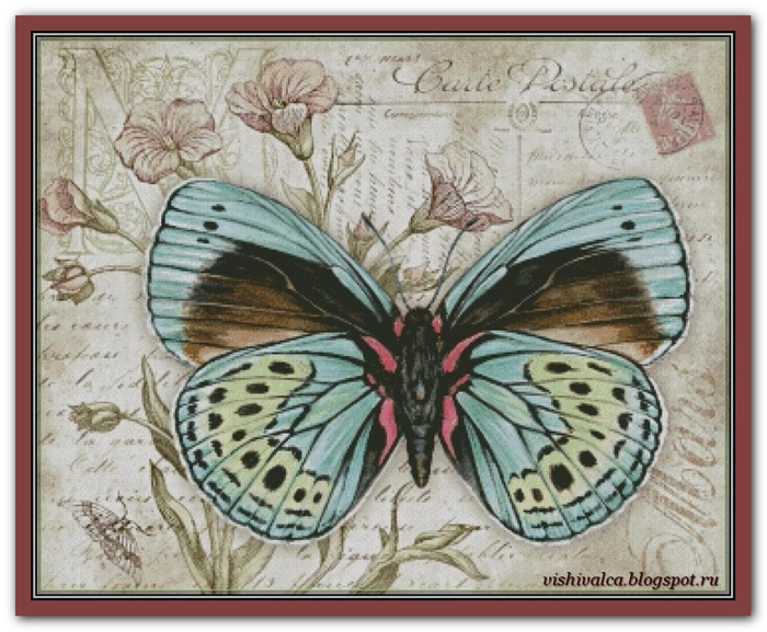 Butterfly Vintage 13 (1) (700x577, 403Kb)