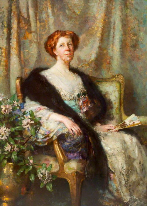 Lady Edith Stewart  Dixon (1871-1964). , . 192 × 147 cm (501x700, 137Kb)