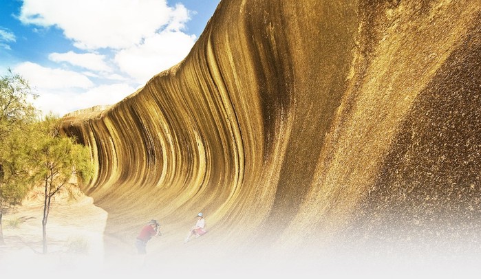 Wave Rock: уникальная каменная волна в Австралии
