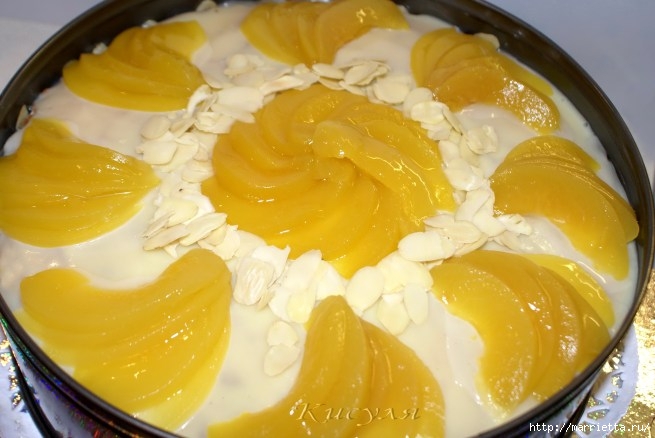 Рецепт торта «Миндально-персиковый блюз» (9) (655x438, 152Kb)