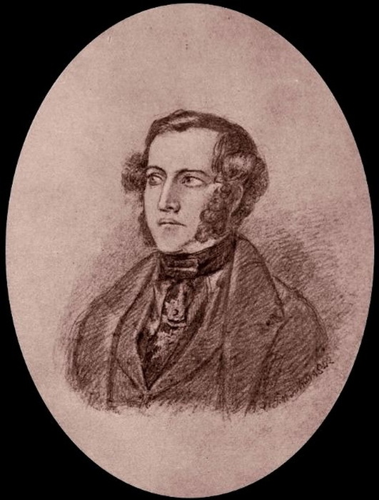 1842 Thomas Woolner, 1842, father of the Pre-Raphaelite sculptor Thomas Woolner (531x700, 99Kb)