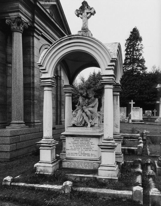 1862 Tomb of Constance and Arthur Fairbairn. Municipal Cemetery, Tunbridge Wells, Kent, England. . . Burslem (548x700, 144Kb)