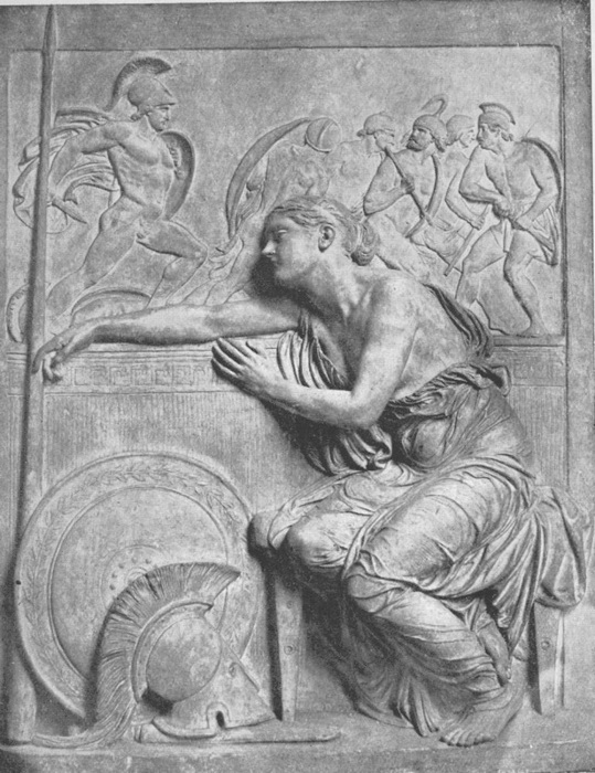 1867 Virgilia bewailing the banishment of Coriolanus. . (539x700, 151Kb)
