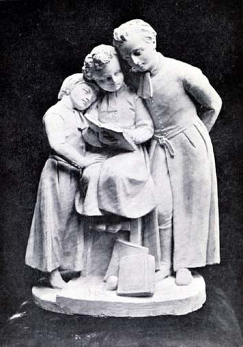 1875 Bluecoat Boy Group. (Lamb. Middleton. Coleridge). Christ's Hospital. () (490x700, 97Kb)