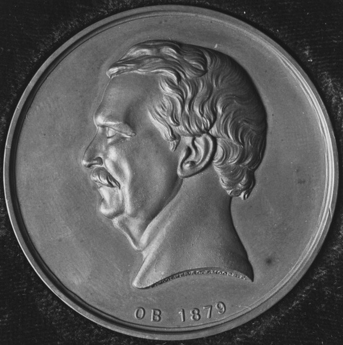 1879 Medal with a portarit of Lord Lawrence. (695x700, 144Kb)