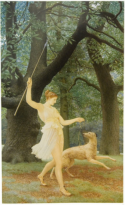 1876 Diana or Artemis, Queen and Huntress, Chaste and Fair. , . 127 77,5 cm. , 2008 (428x700, 372Kb)